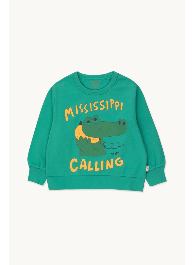 Tinycottons | mississippi sweatshirt | emerald