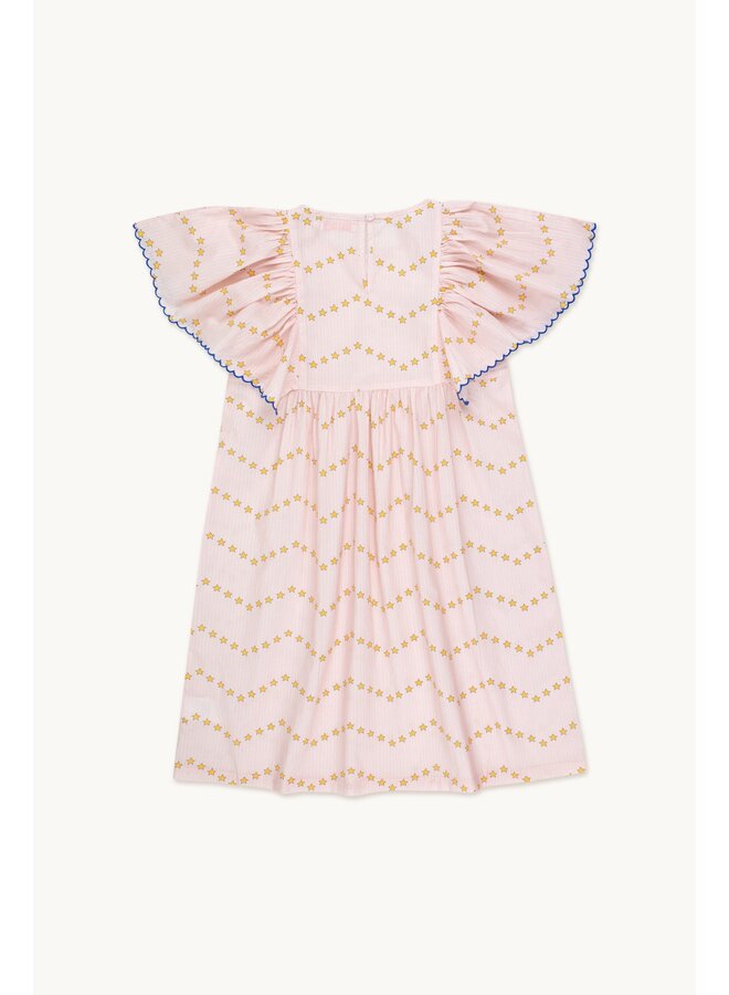 Tinycottons | zigzag dress | pastel pink