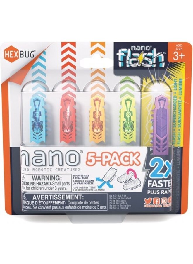 Hexbug | nano flash | 5-pack