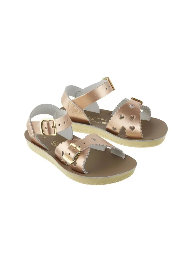 Salt Water Sandals | sweetheart | rose gold