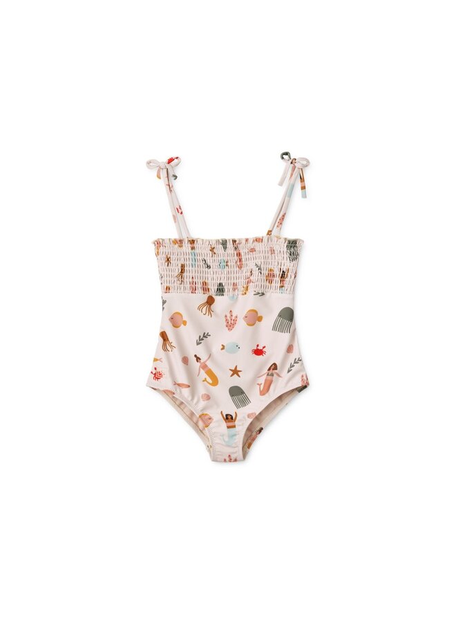 Liewood | larisa printed swimsuit | mermaids/sandy