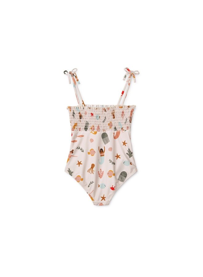 Liewood | larisa printed swimsuit | mermaids/sandy