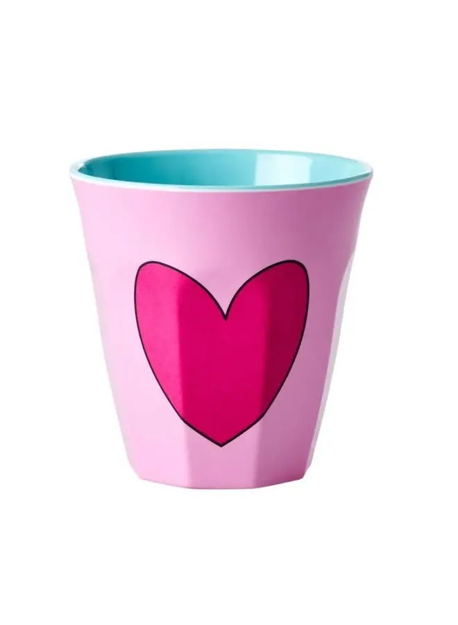 Rice | melamine medium cup | heart