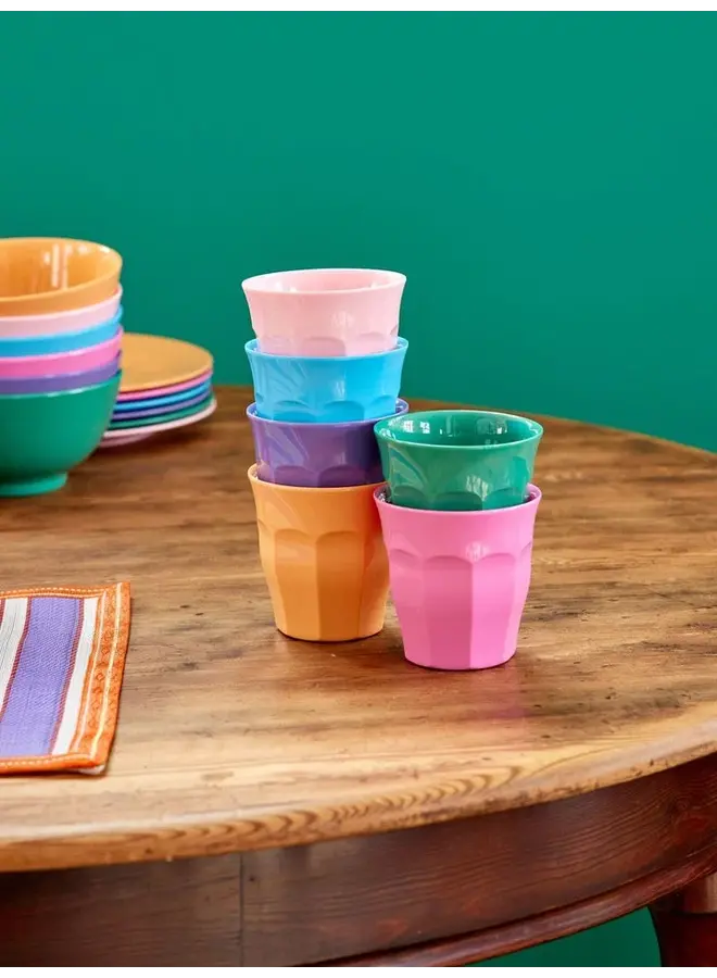 Rice | melamine medium cup | colors