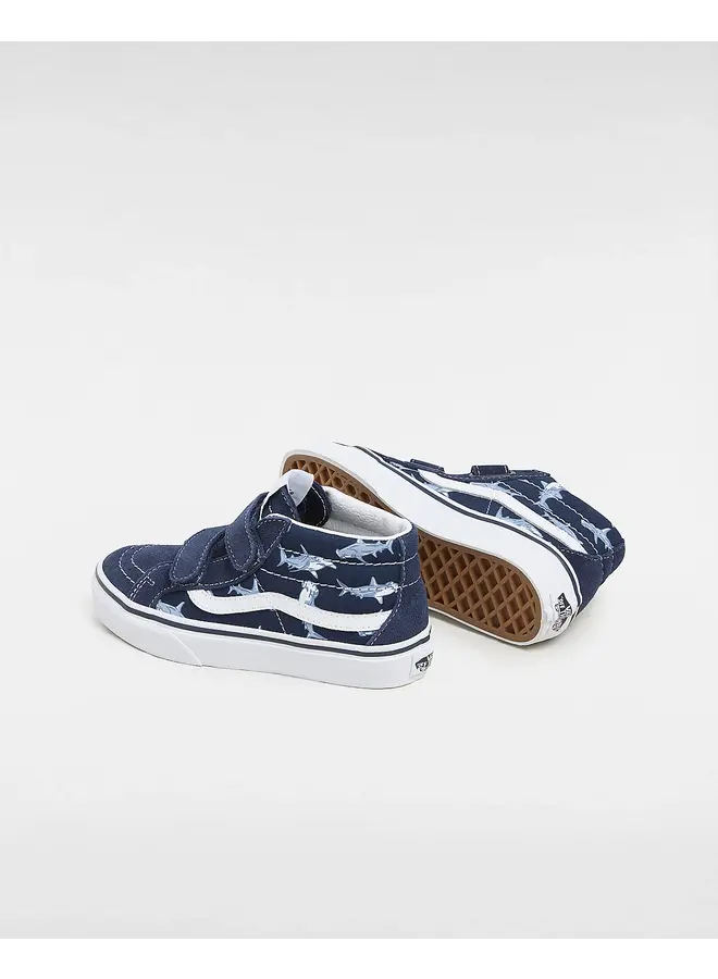Vans | youth | sk8-mid | into tehe blue blue