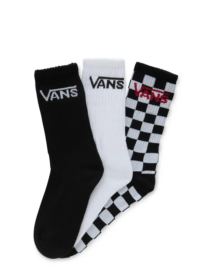 Vans | classic socks | 3 pack | black/white