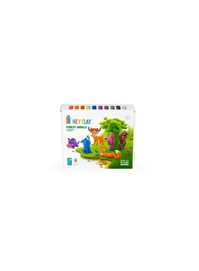 Hey Clay | forest animals | 15 cans