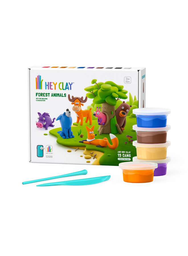 Hey Clay | forest animals | 15 cans