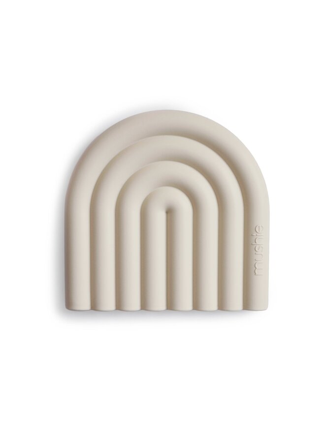 Mushie | teether | rainbow