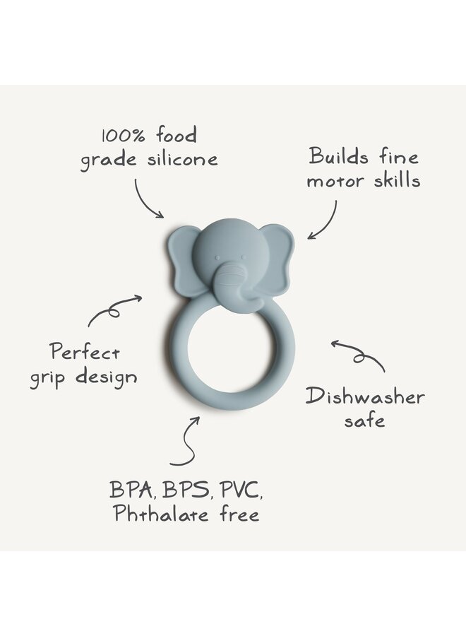 Mushie | teether | elephant