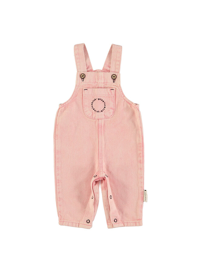 Piupiuchick | baby dungarees | washed pink