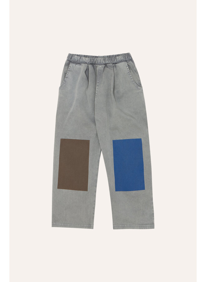 The Campamento | grey washed kids trousers | grey