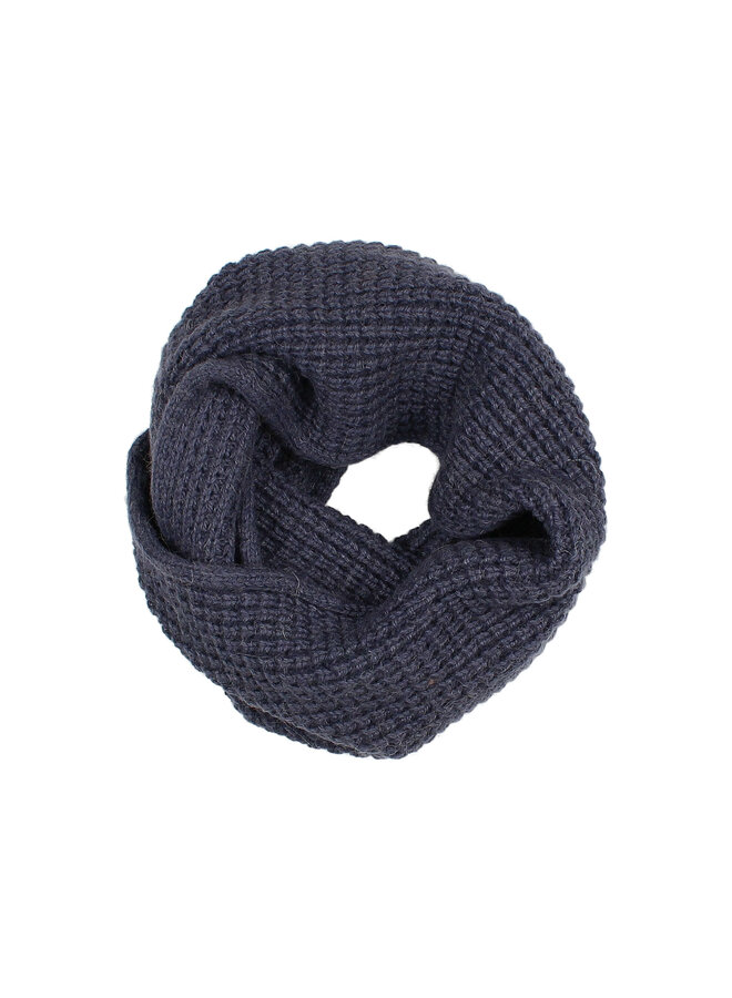 Buho | soft knit buff | navy