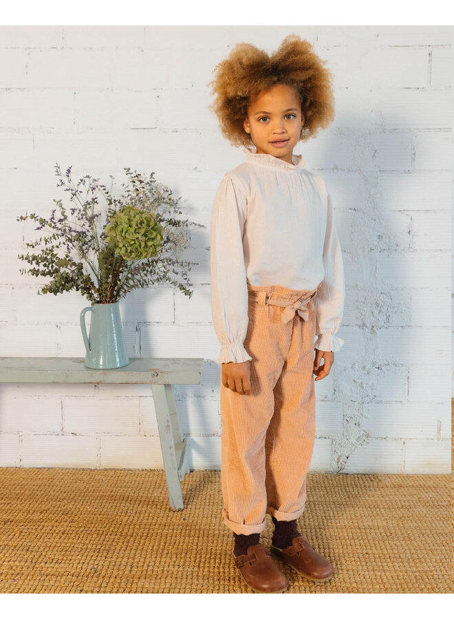 Buho | girly corduroy pants | apple blossom