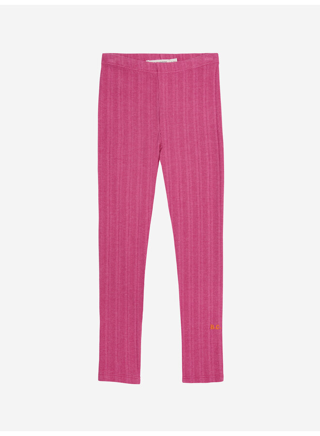 Bobo Choses | bc ribbed leggings | fuchsia