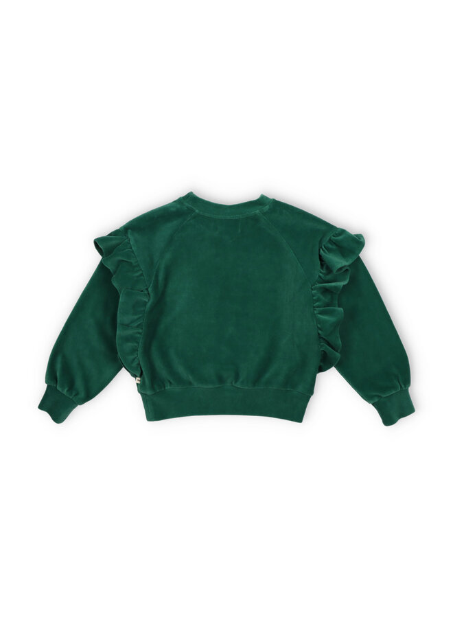 The New Society | odense sweater retro green | retro green