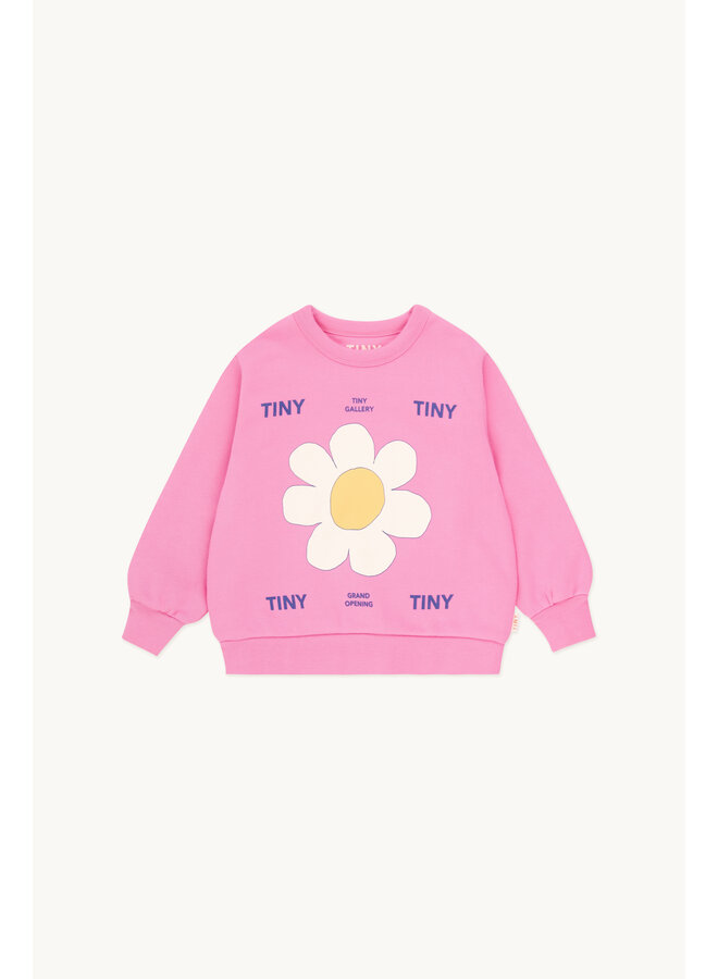 Tinycottons | daisy sweatshirt | cool pink