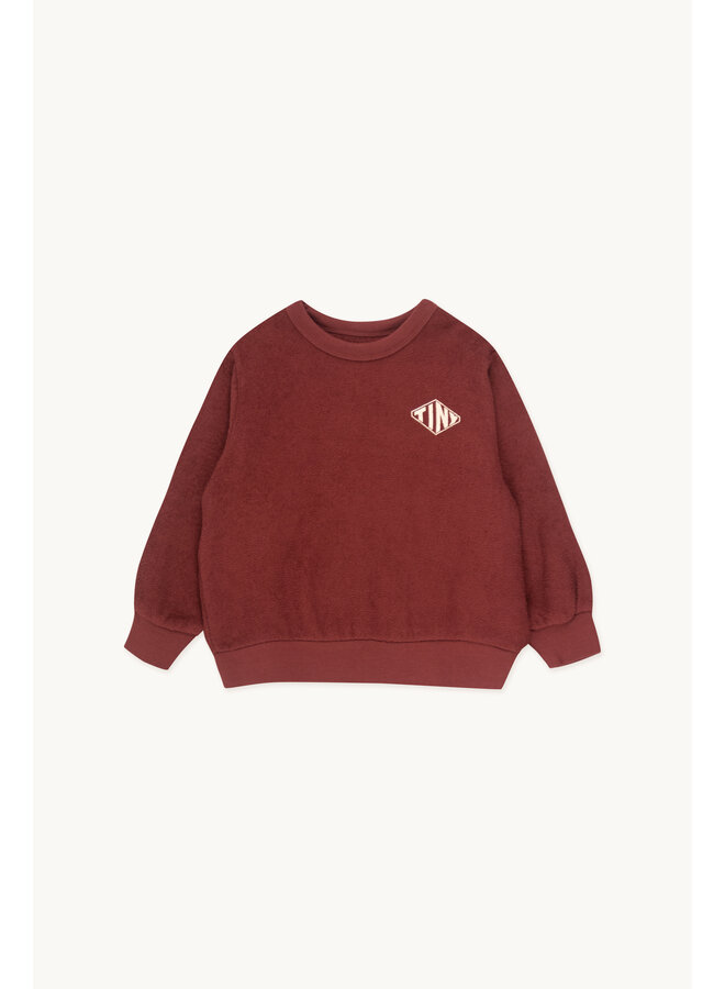 Tinycottons | diamond tiny sweatshirt | burgundy