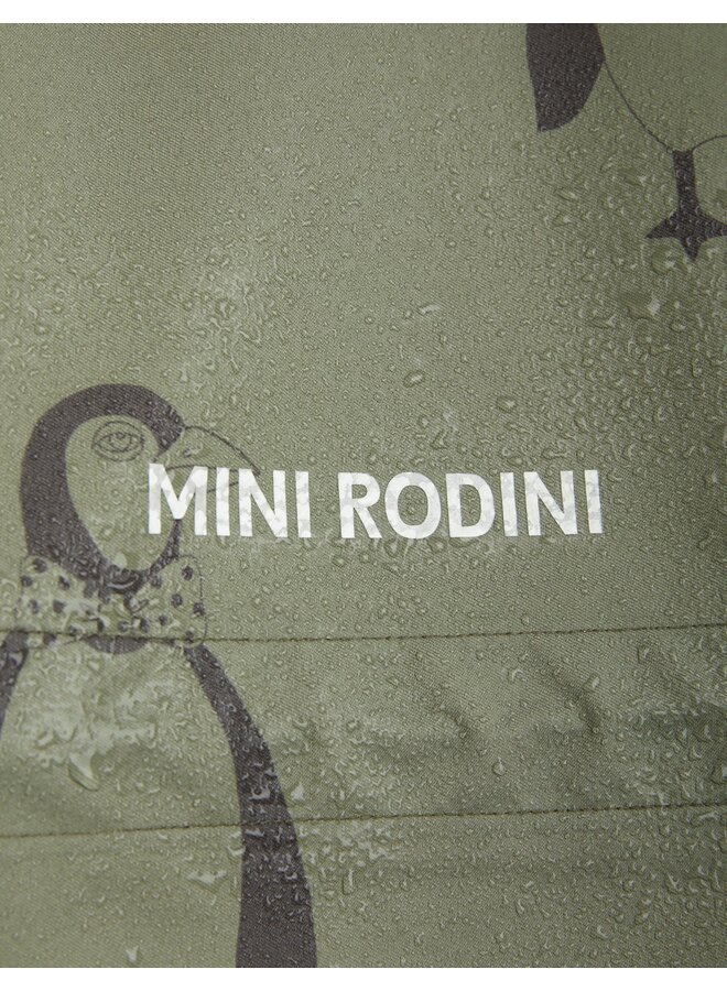 Mini Rodini | penguin k2 parka | green