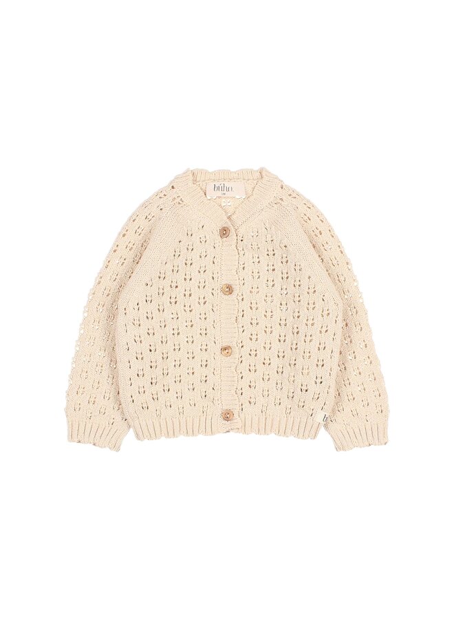 Buho | nb girly cardigan | ecru