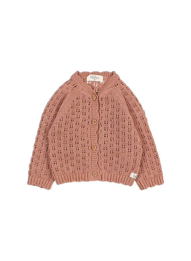 Buho | nb girly cardigan | rose dawn