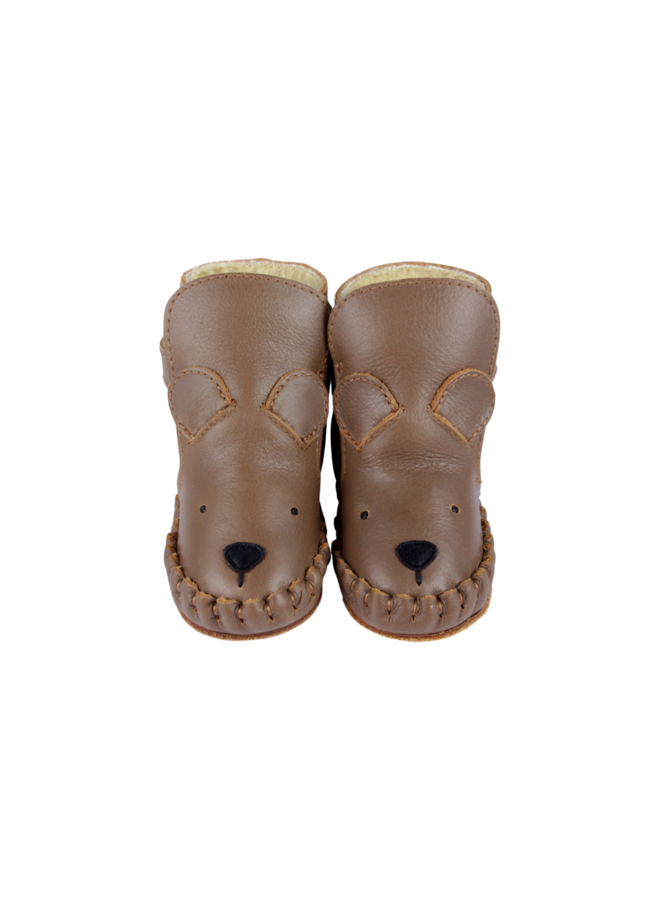 Donsje | kapi classic booties | bear | cognac classic leather