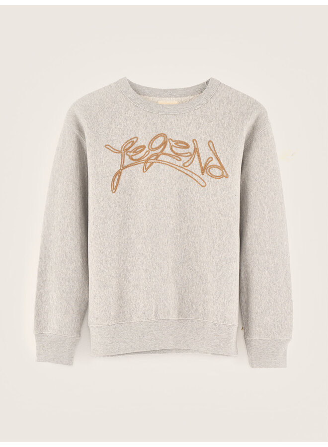 Bellerose | fago sweatshirt | h. grey