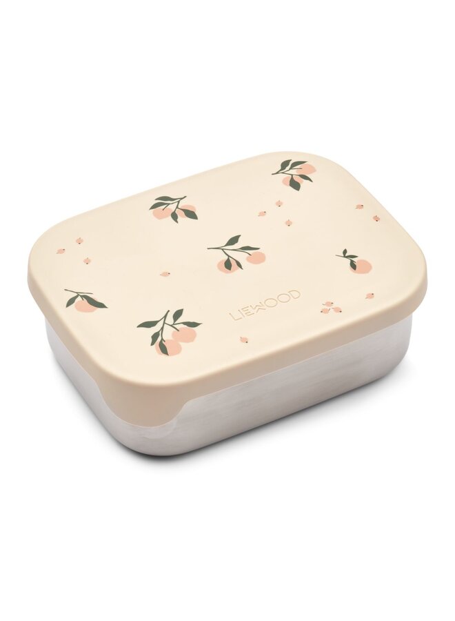 Liewood | arthur lunch box | peach/sea shell mix