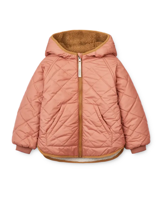 Liewood | jackson reversible jacket | tuscany rose mix