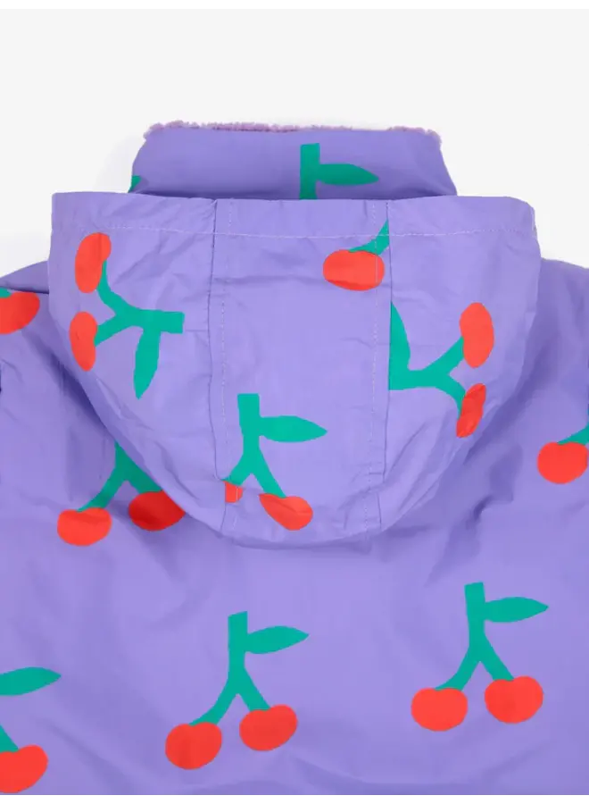 Bobo Choses | bobo cherry all over anorak | lavender