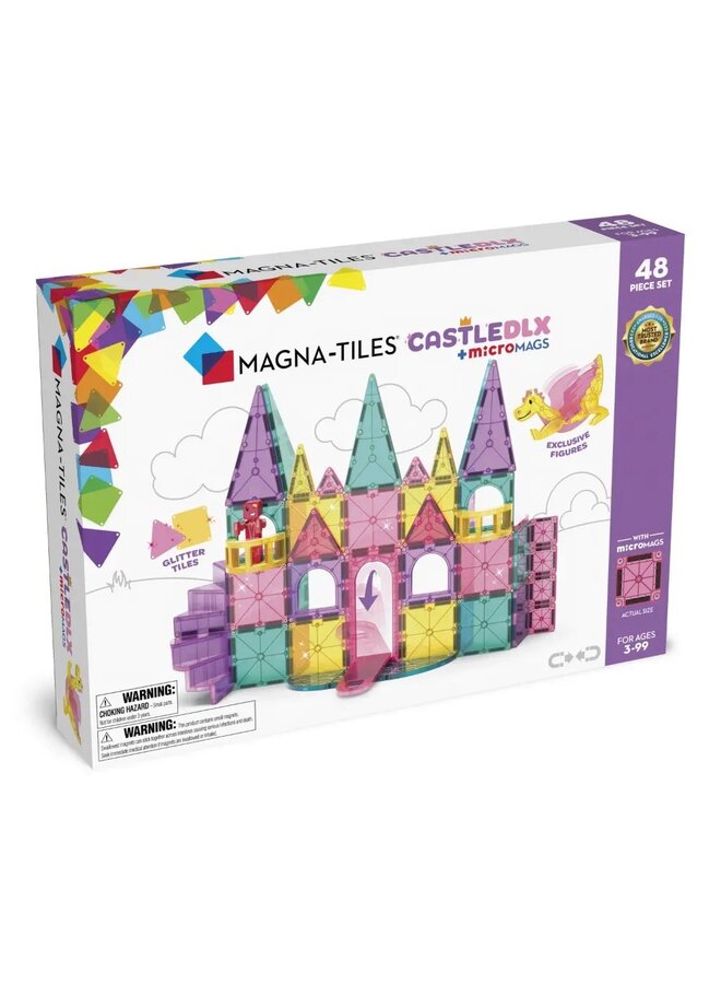 Magna-Tiles | castle | 48 stuks