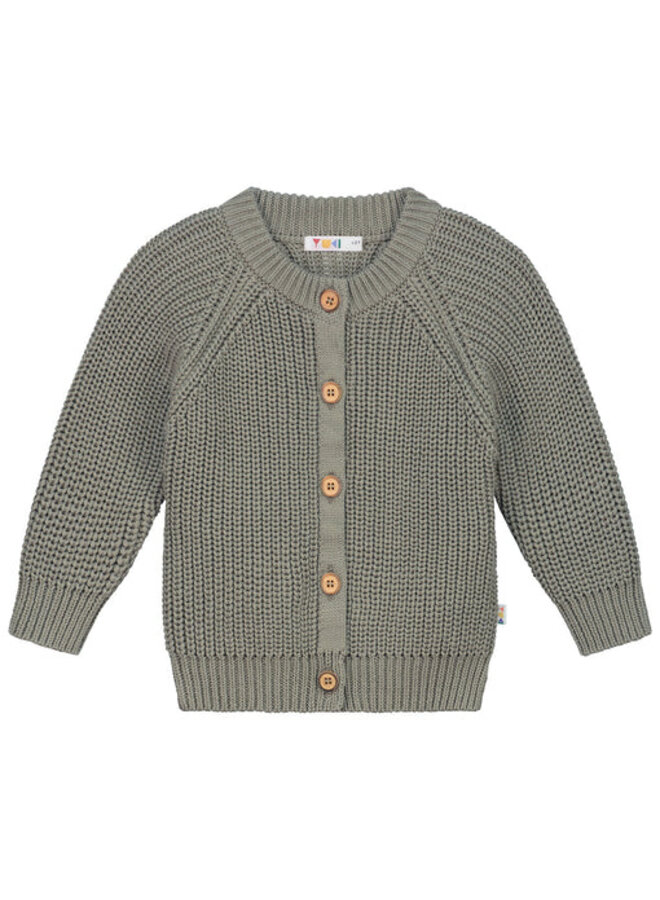 Yuki | raglan cardigan | sage