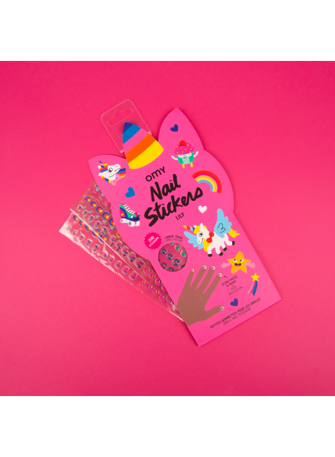 OMY | nail stickers | lily