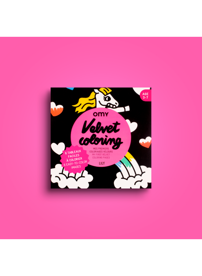 OMY | velvet coloring | lily