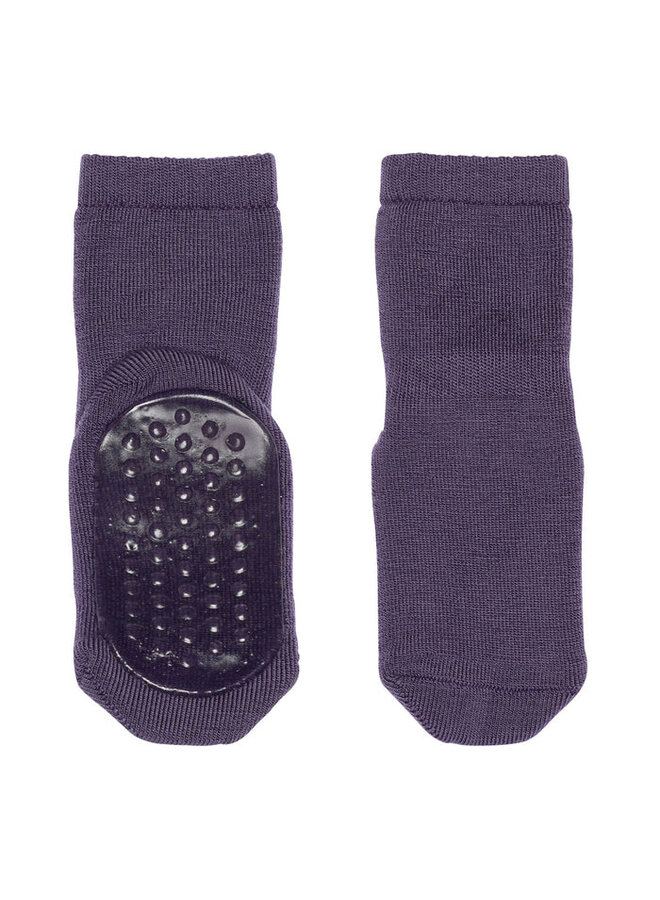 MP Denmark | wool socks - anti-slip | vintage grape