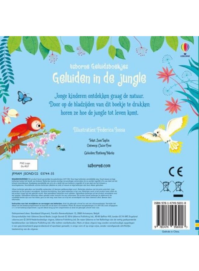 Boeken | geluidenboek | in de jungle