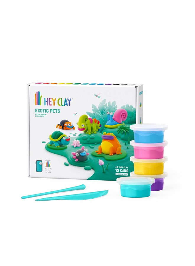 Hey Clay | 15 cans | exotic pets