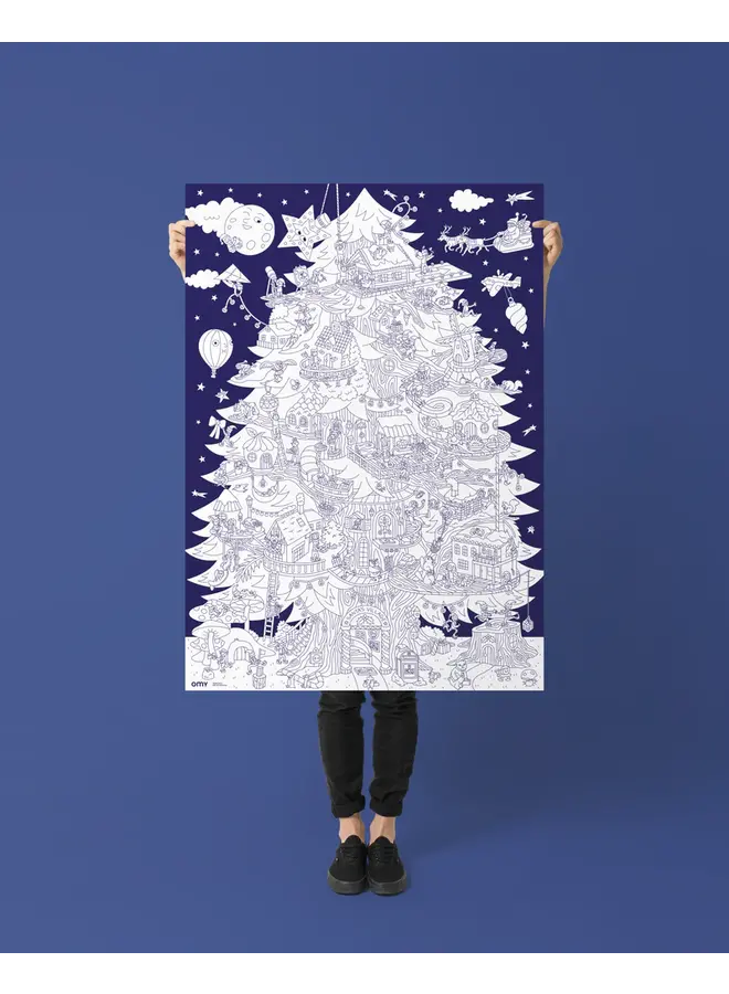 OMY | poster geant | magic tree