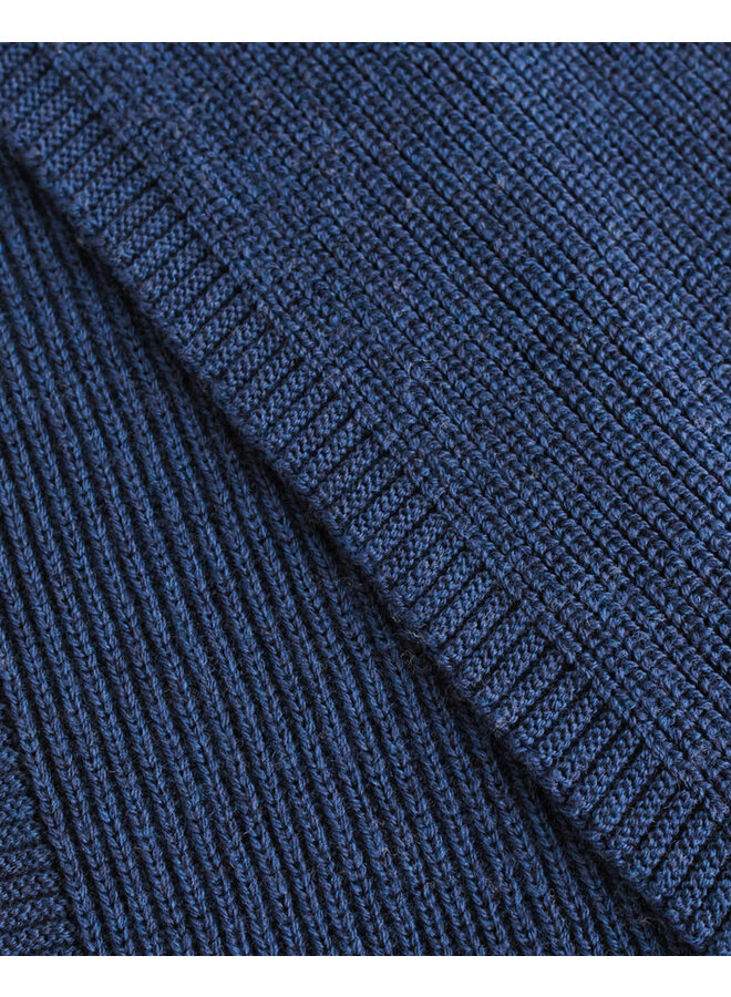Hvid | scarf gustave | blue