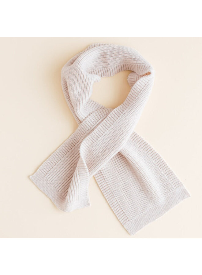 Hvid | scarf gustave | cream