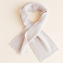 Hvid | scarf gustave | cream