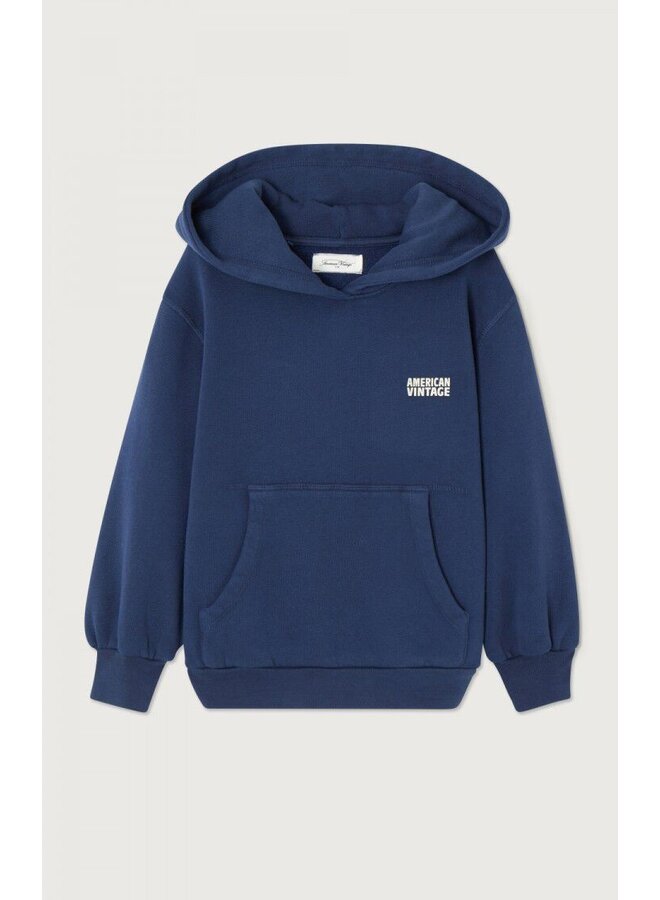 American Vintage | izubird sweatshirt capuchon | navy vintage