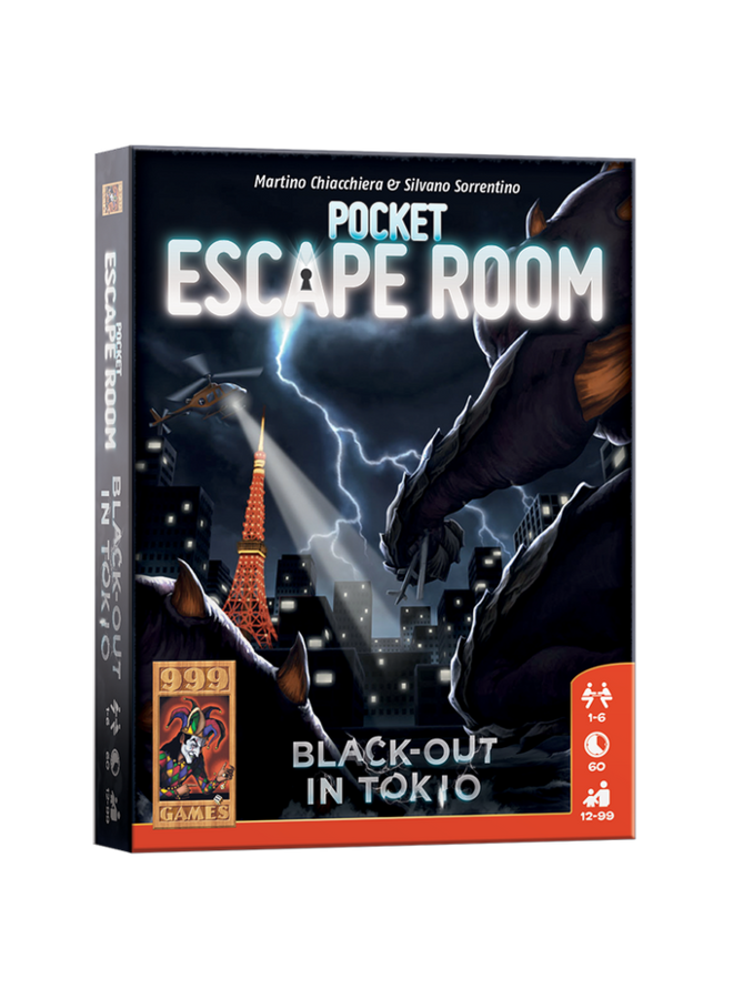 999 Games | pocket escape room black-out in tokio