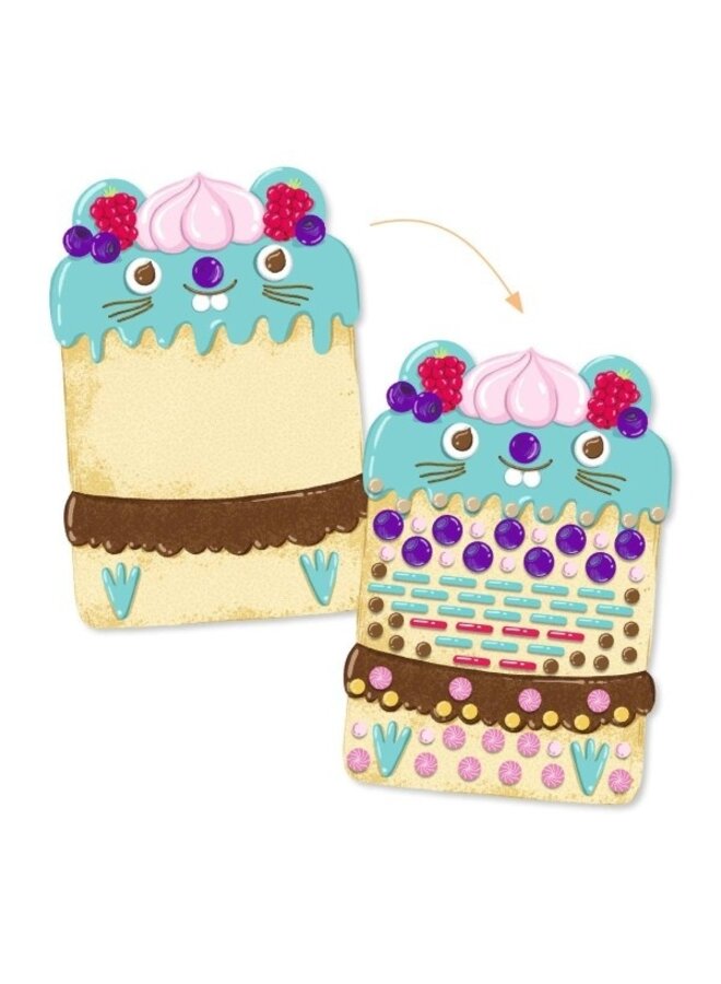 Djeco | mozaiek | dierentaartjes