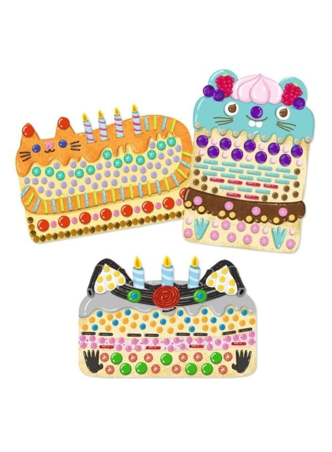 Djeco | mozaiek | dierentaartjes