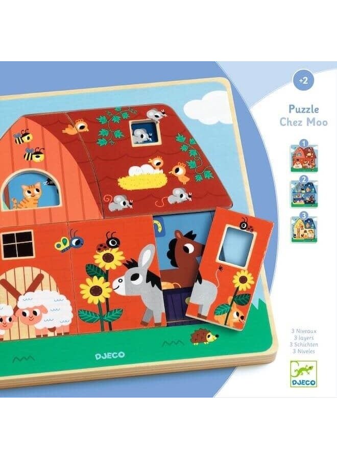 Djeco | puzzel | chez moo