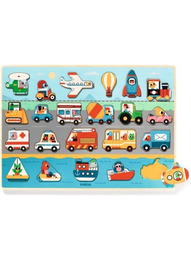 Djeco | puzzel | vroom