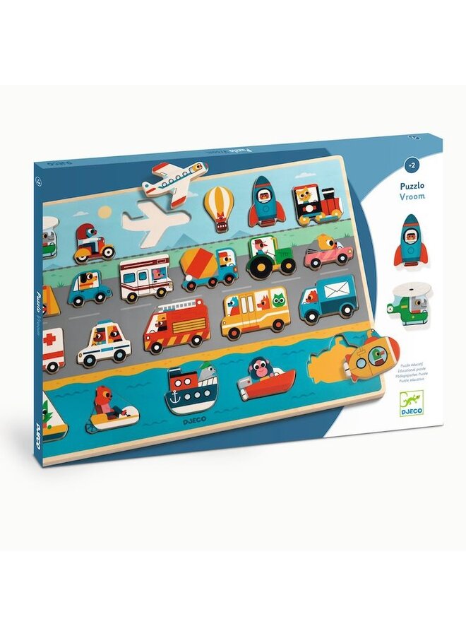 Djeco | puzzel | vroom