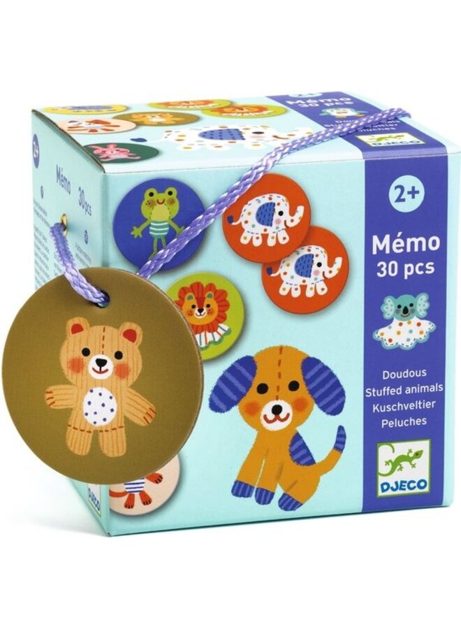 Djeco | memory | stuffed animals