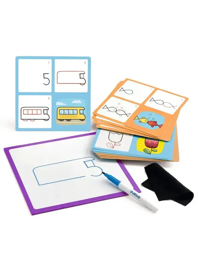 Djeco | eduludo | step by step | 1,2,3 and co